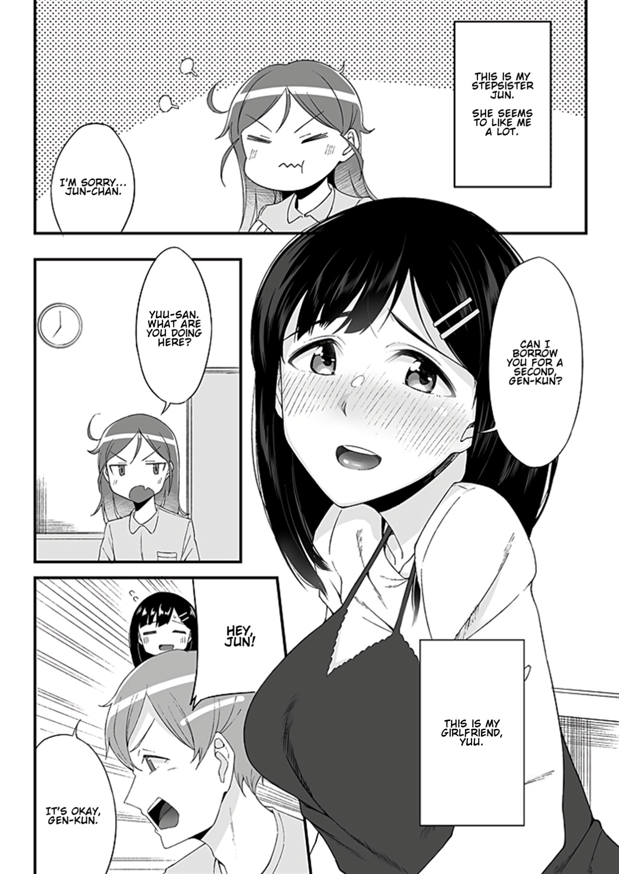 Hentai Manga Comic-Which Feels Better? Your Girlfriend In Your Little Sister's Body or Your Little Sister In Your Girlfriend's Body?-Read-3